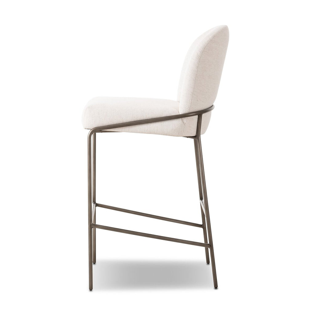 Astrud Lino Crema Bar Stool