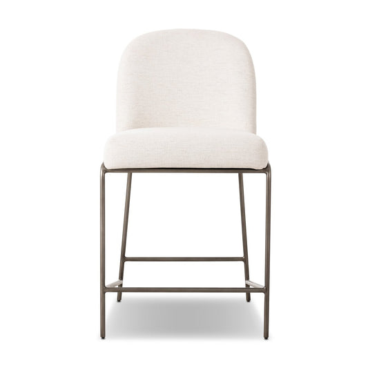 Astrud Lino Crema Counter Stool