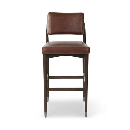 Anton Cuero Top Camel Bar Stool
