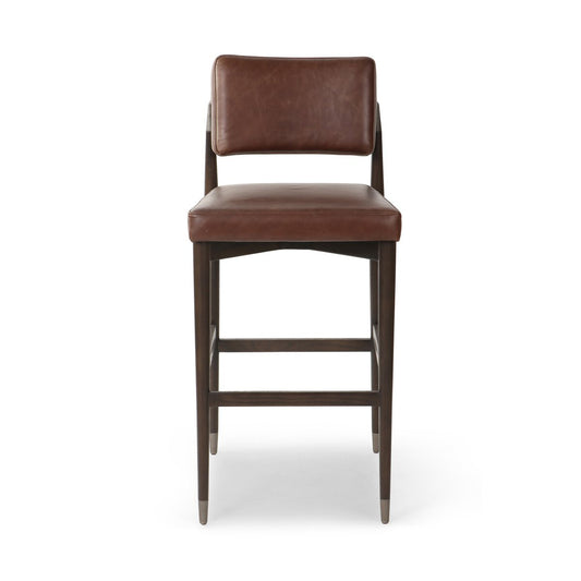 Anton Cuero Top Camel Bar Stool