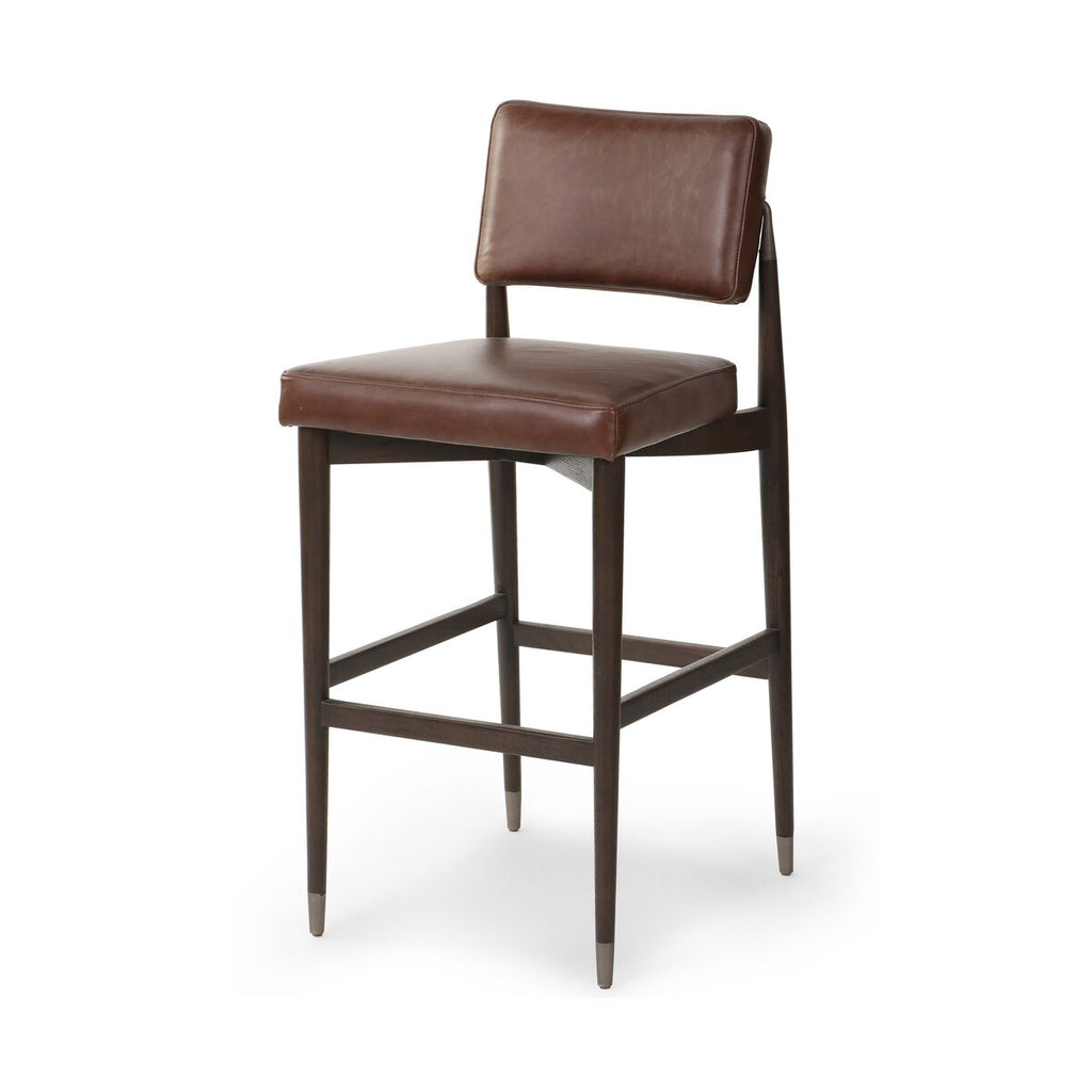 Anton Cuero Top Camel Bar Stool