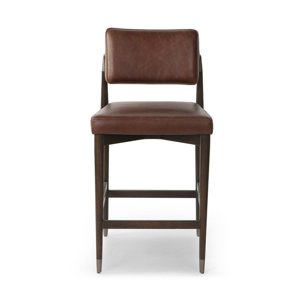 Anton Cuero Top Camel Counter Stool