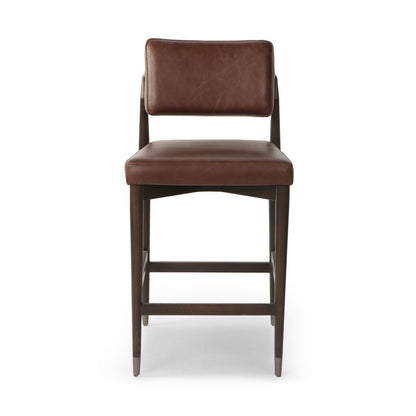 Anton Cuero Top Camel Counter Stool