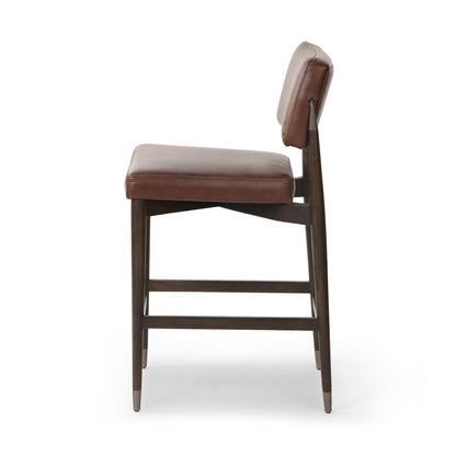 Anton Cuero Top Camel Counter Stool