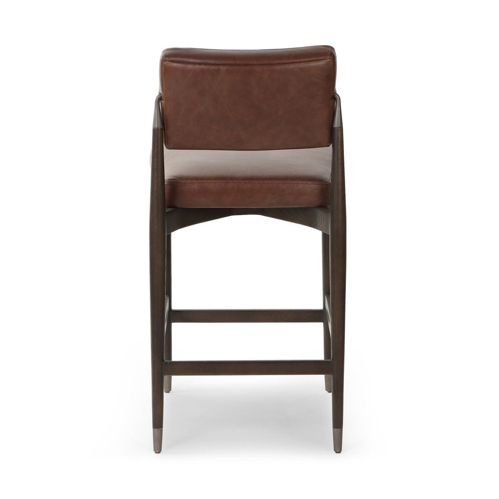 Anton Cuero Top Camel Counter Stool