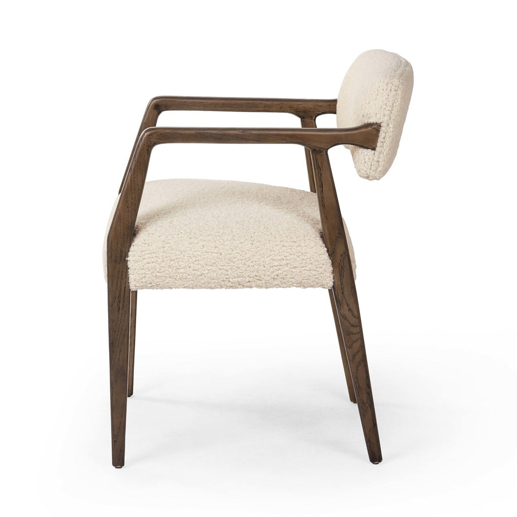 Tyler Crema Silla de Comedor