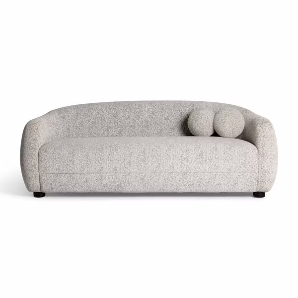 Judy Blanco y Negro Sofa