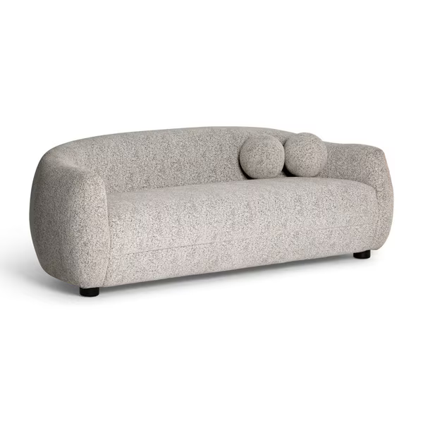 Judy Blanco y Negro Sofa