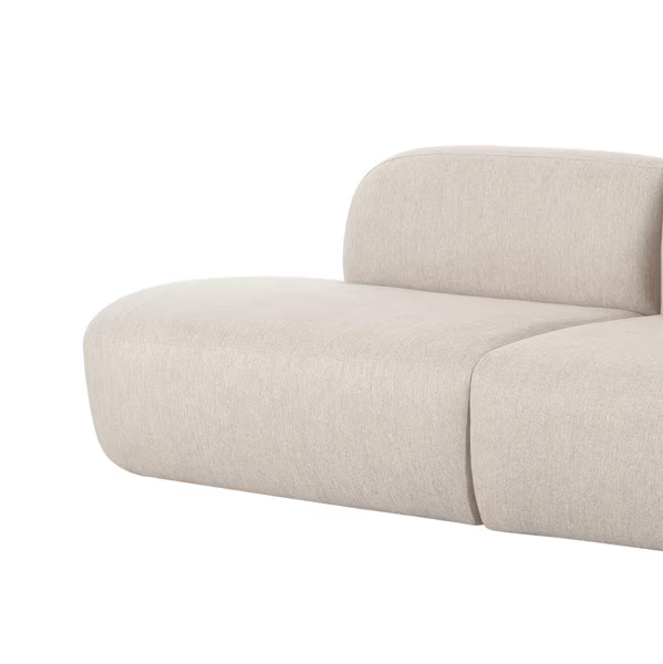Brooha Beige Sofa Modular 2 piezas