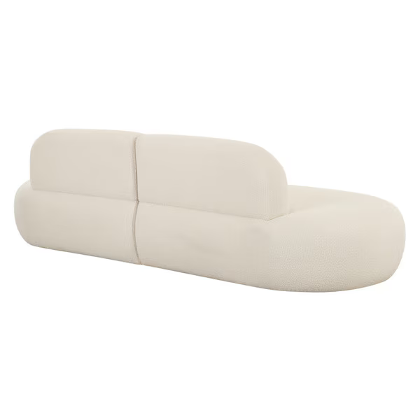Brooha Crema Sofa Modular 2 piezas