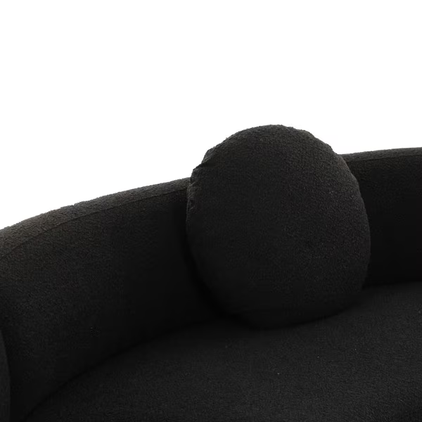 Brooha Negro Sofa Seccional Modular 3 piezas