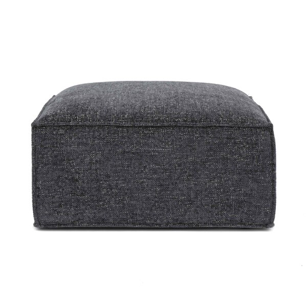 Mindy Charcoal Ottoman Modulo