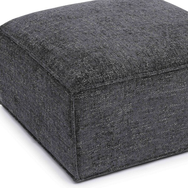 Mindy Charcoal Ottoman Modulo