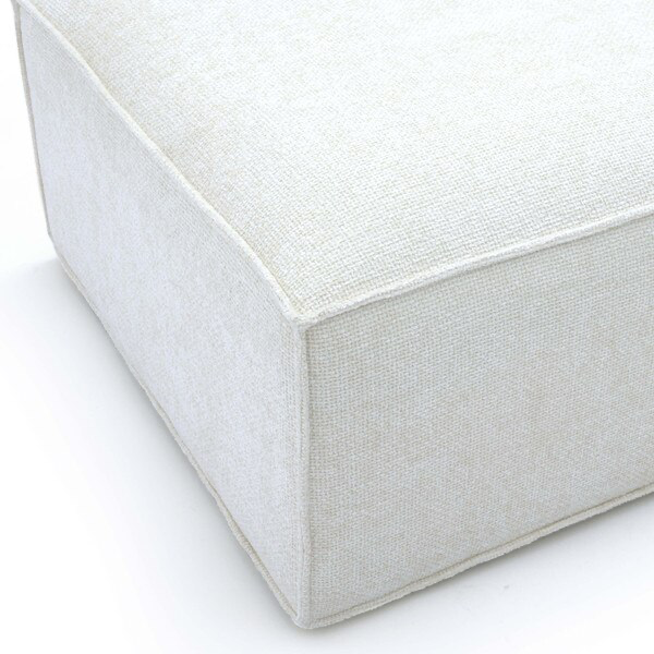 Mindy Crema Ottoman Modulo