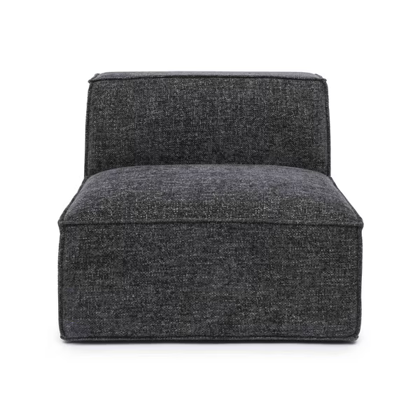 Mindy Charcoal Armless Modulo