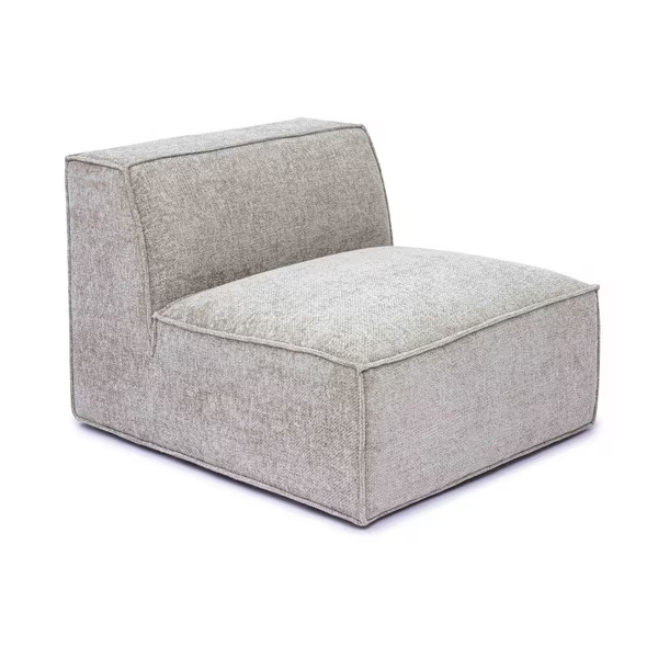 Mindy Taupe Armless Modulo