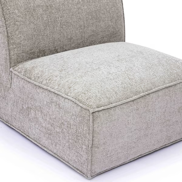 Mindy Taupe Armless Modulo