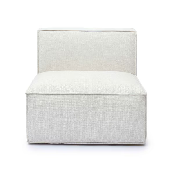 Mindy Crema Armless Modulo