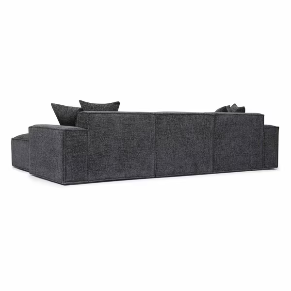 Mindy Charcoal Seccional Modular