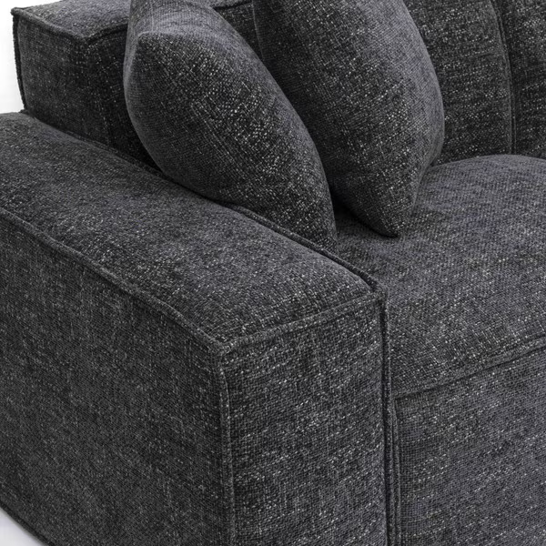 Mindy Charcoal Seccional Modular