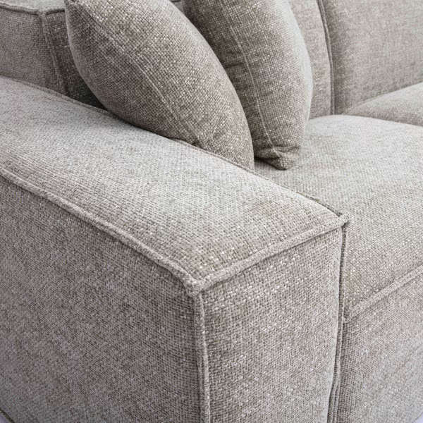 Mindy Taupe Sofá Modular