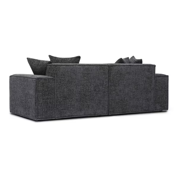 Mindy Charcoal Loveseat Modular