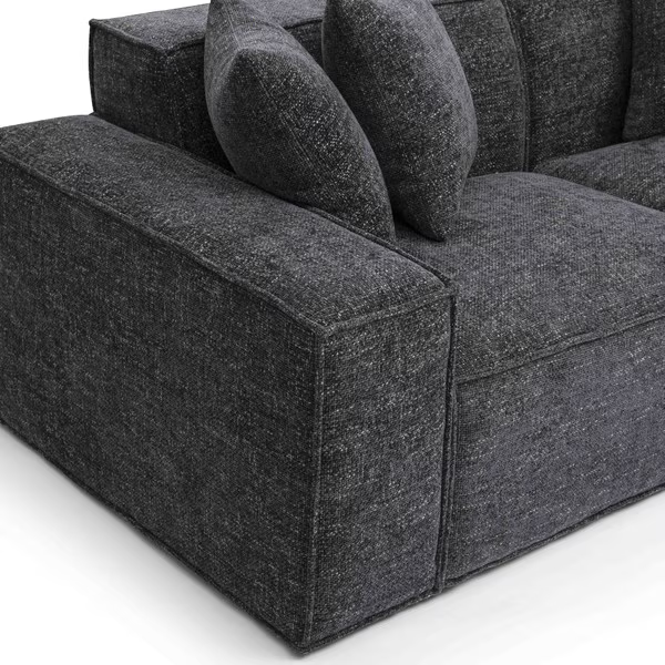 Mindy Charcoal Loveseat Modular