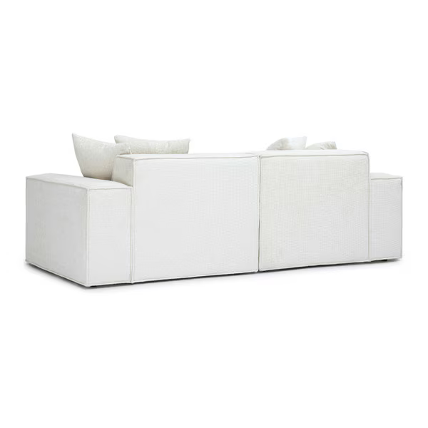 Mindy Crema Loveseat Modular