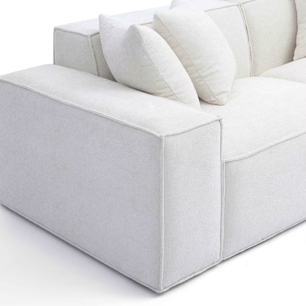Mindy Crema Loveseat Modular