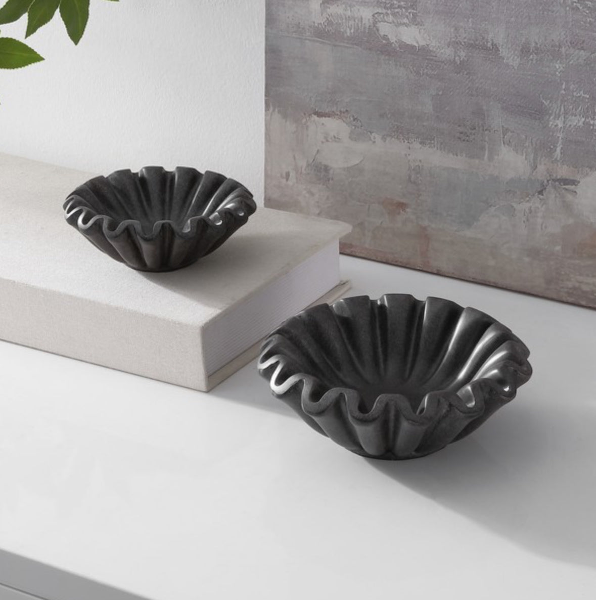 Soho Ruffle Bowl - Set de 2