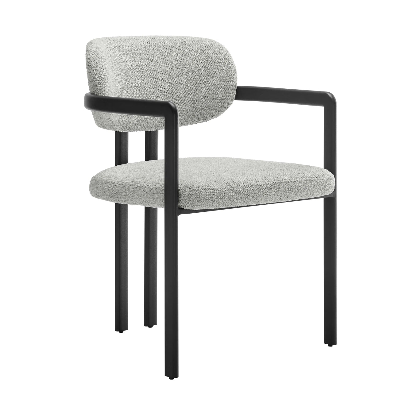 Elio Barrel Dove Grey Silla de Comedor