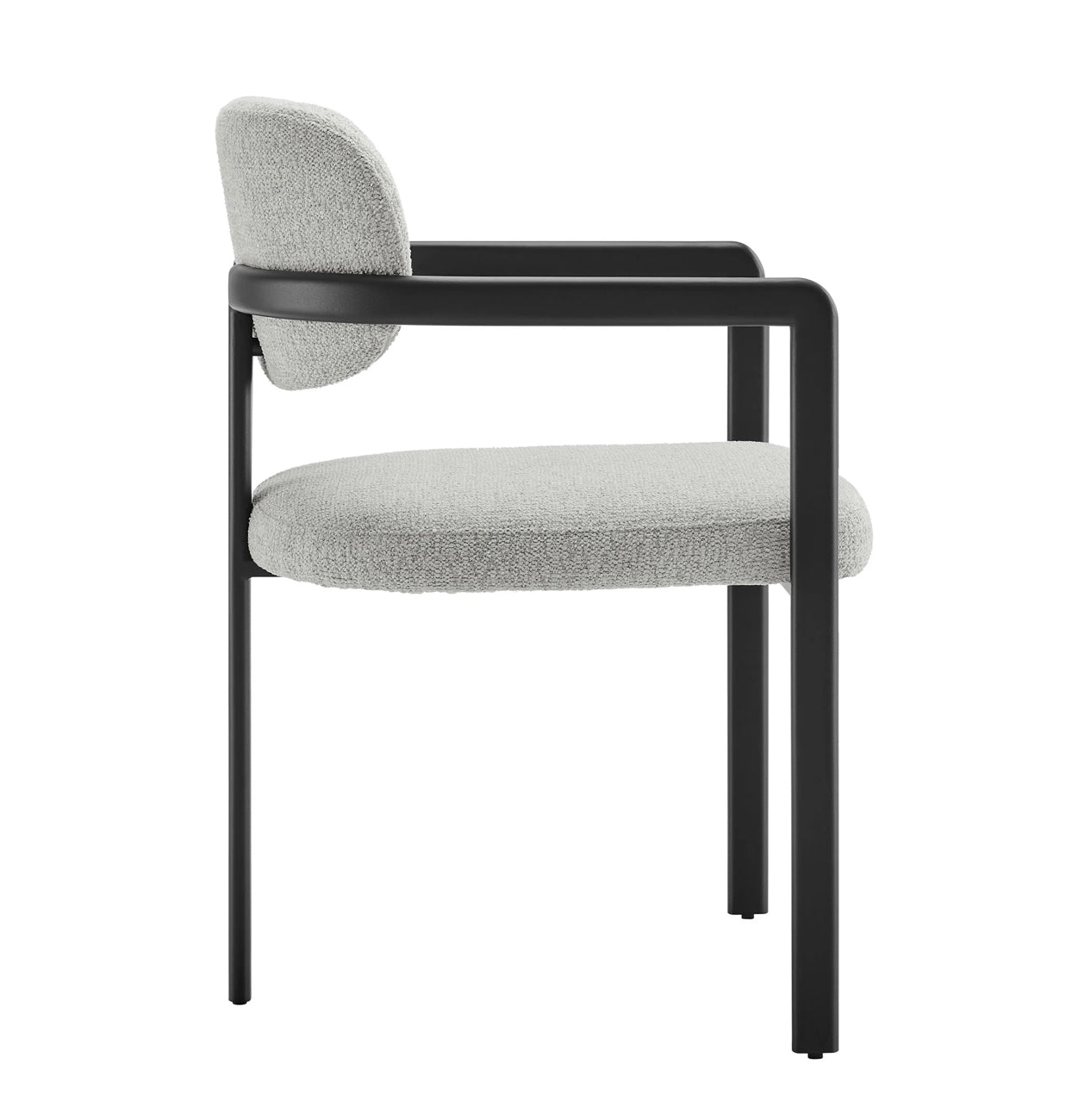 Elio Barrel Dove Grey Silla de Comedor