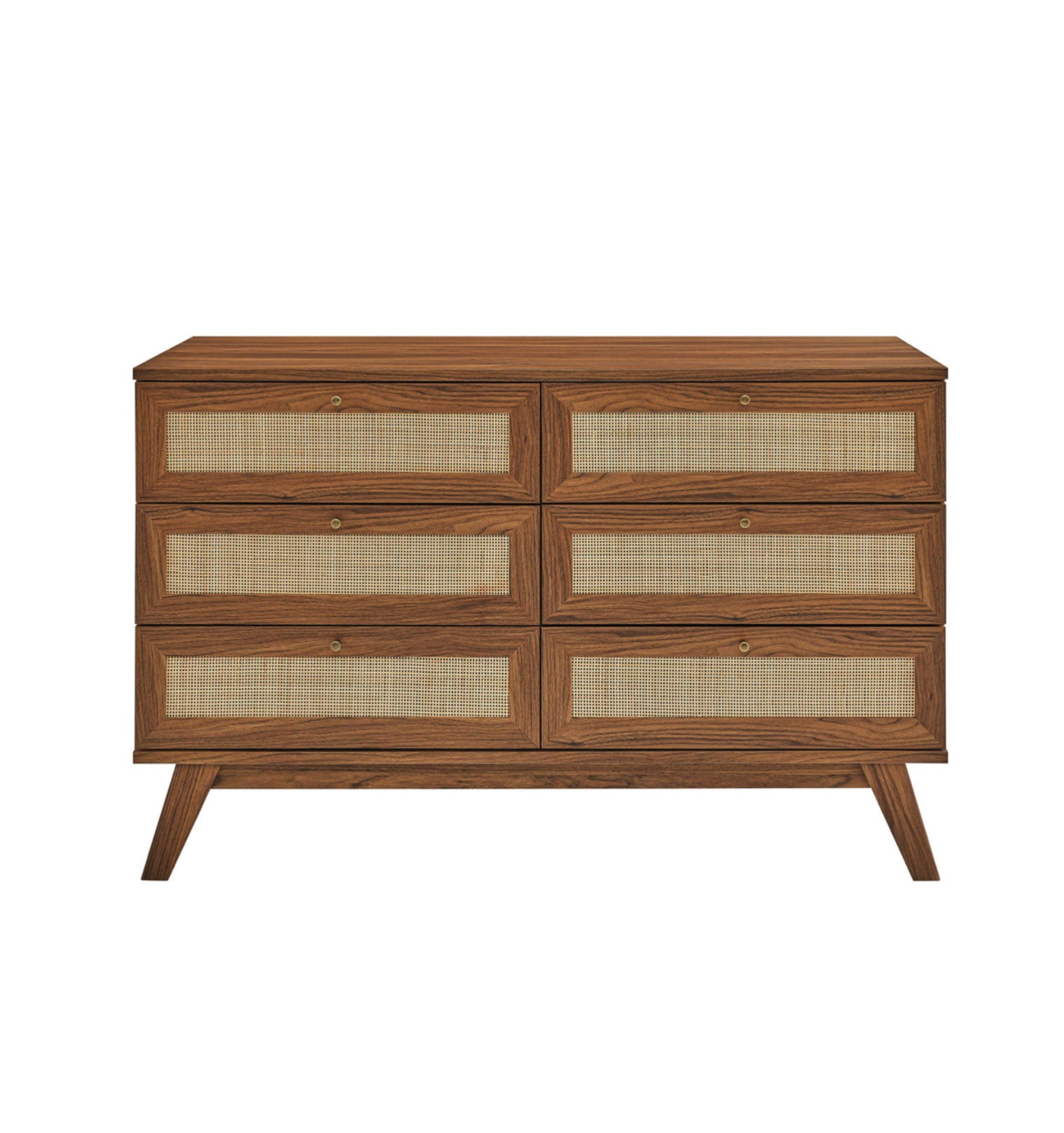 Soma Nogal Seis Cajones Dresser