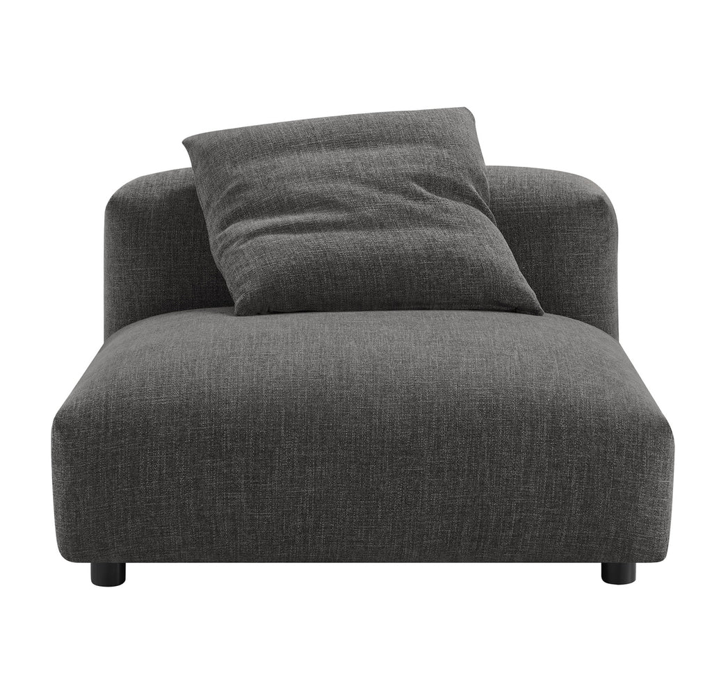 Solace Charcoal Sofa Modular 3 piezas