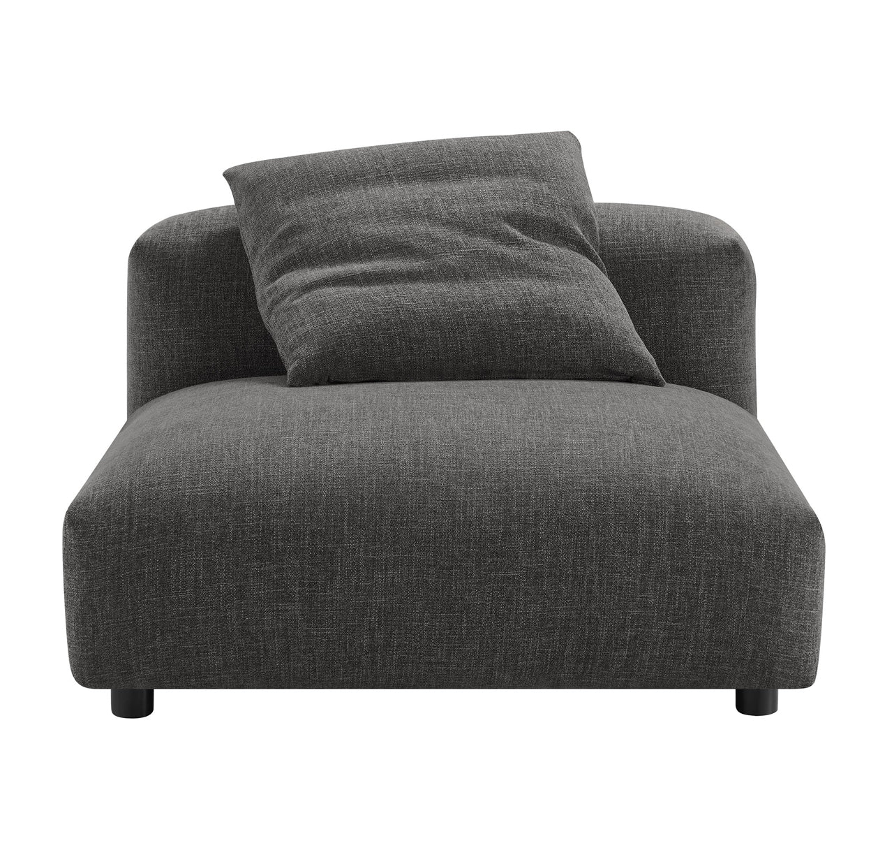 Solace Charcoal Sofa Modular 3 piezas