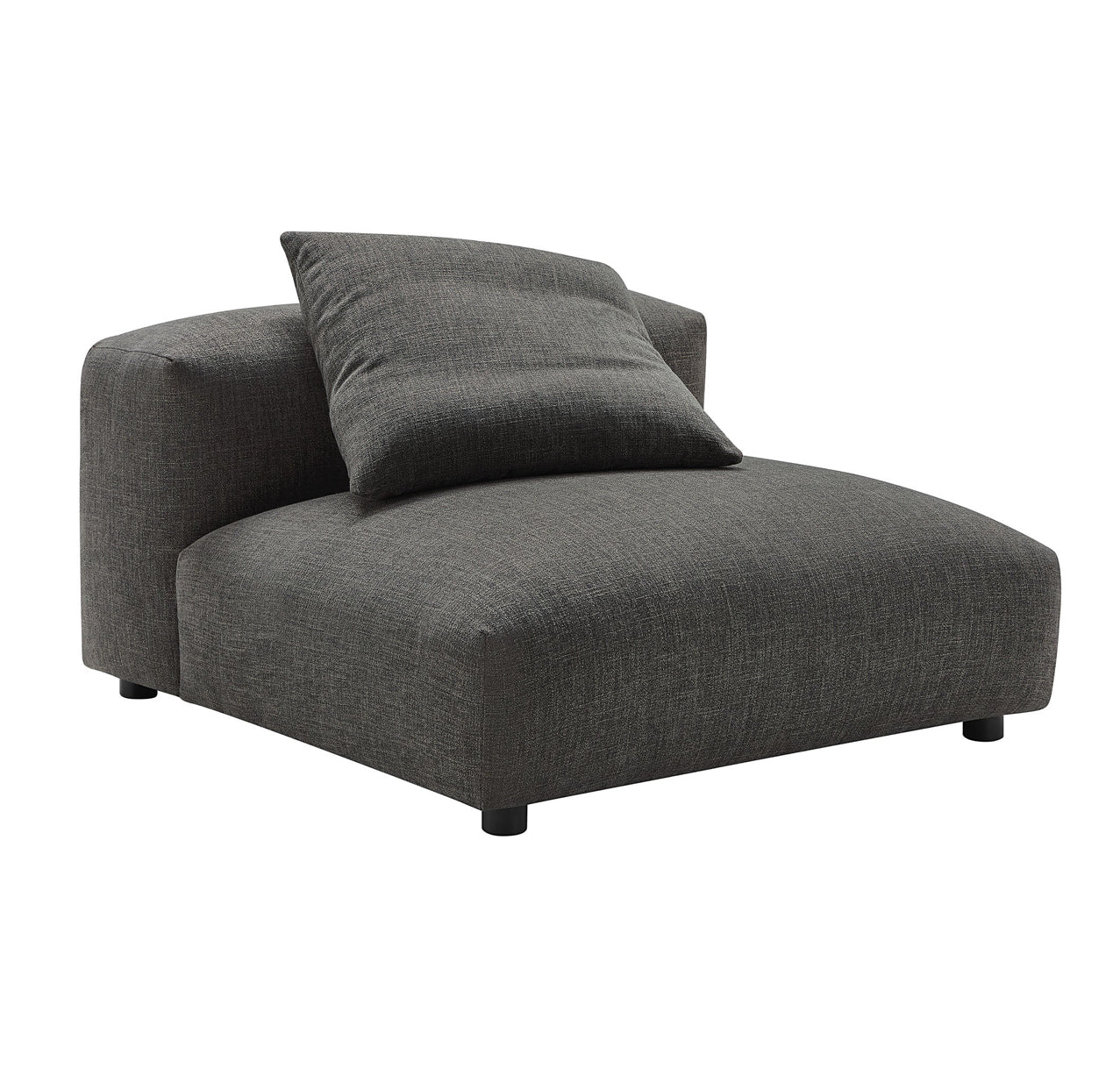 Solace Charcoal Sofa Modular 3 piezas