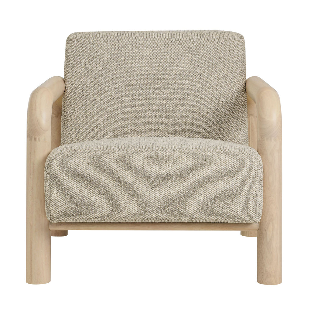 Sereno Tono Marmol / Madera Clara Silla de Acento