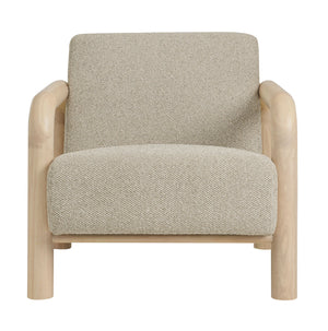 Sereno Tono Marmol / Madera Clara Silla de Acento