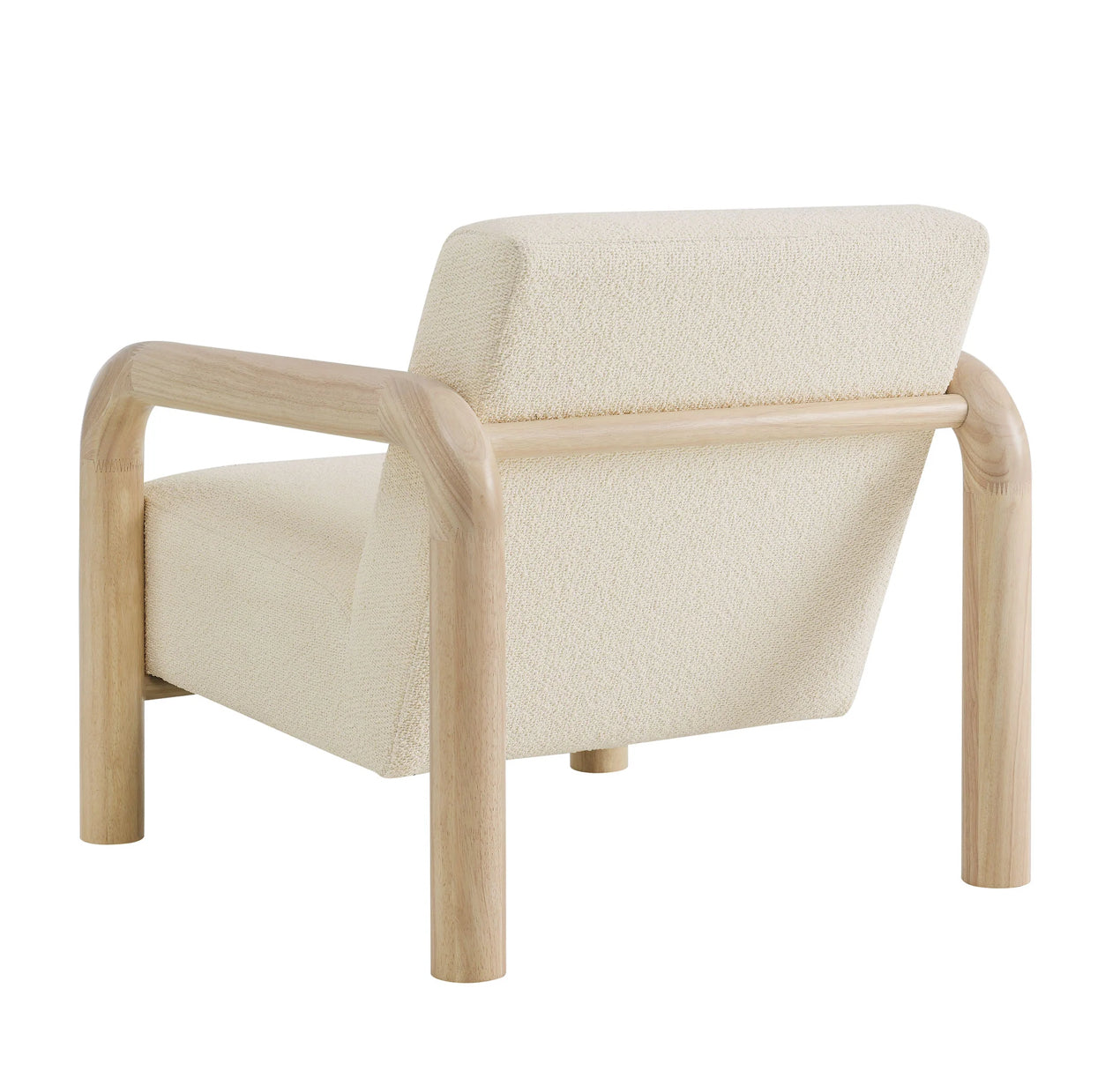 Sereno Crema / Madera Clara Silla de Acento