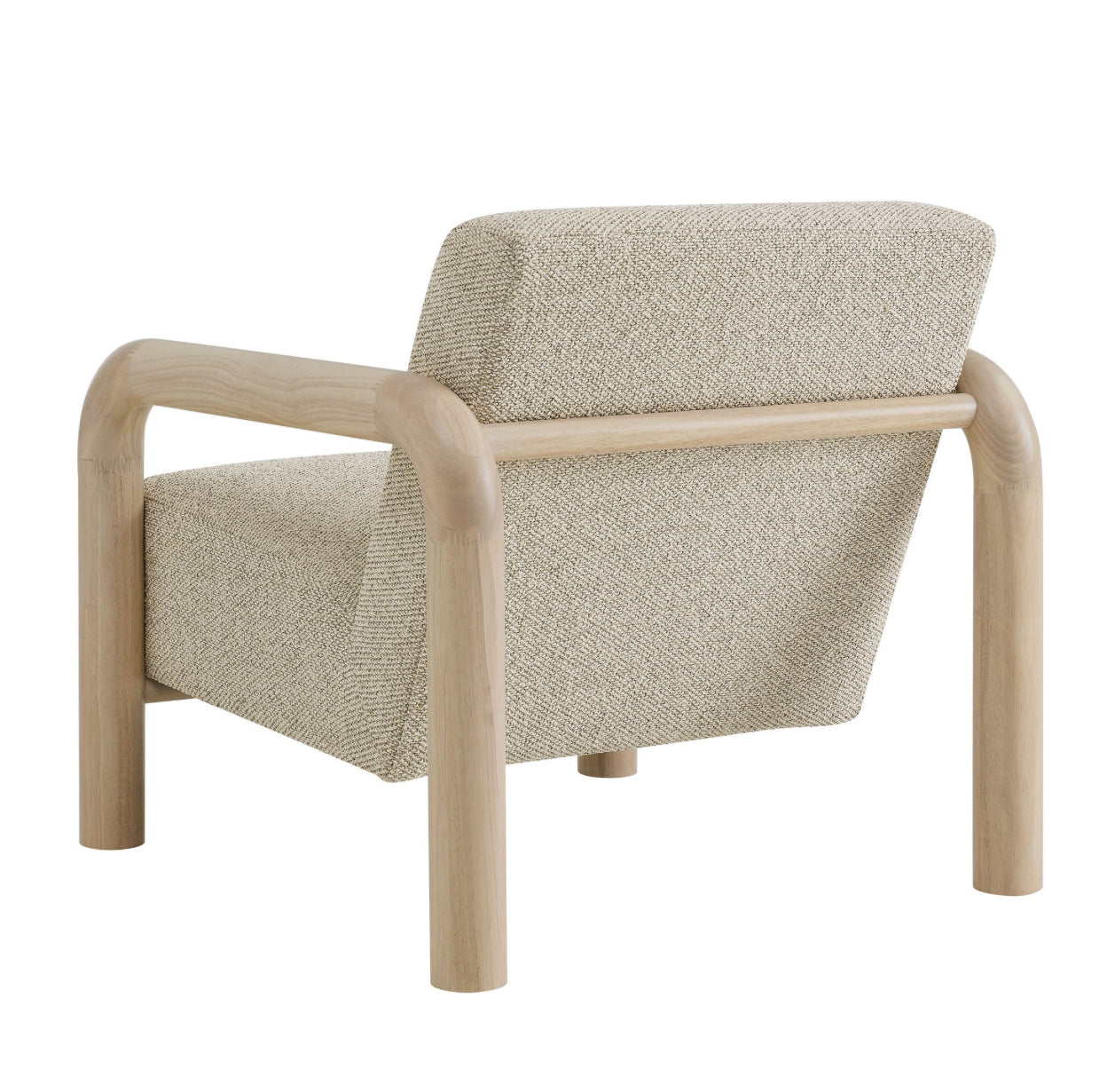 Sereno Tono Marmol / Madera Clara Silla de Acento