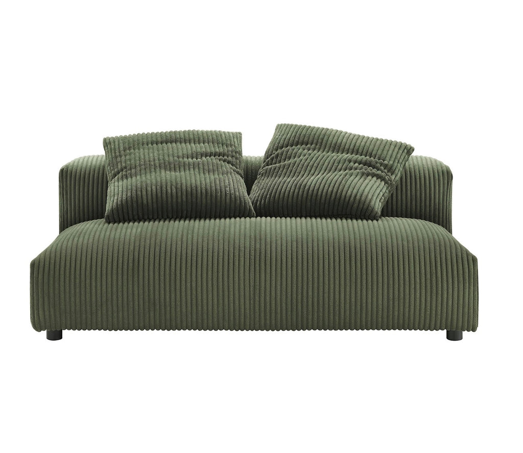 Solace Pana Verde Sofa Modular Seccional 2 piezas