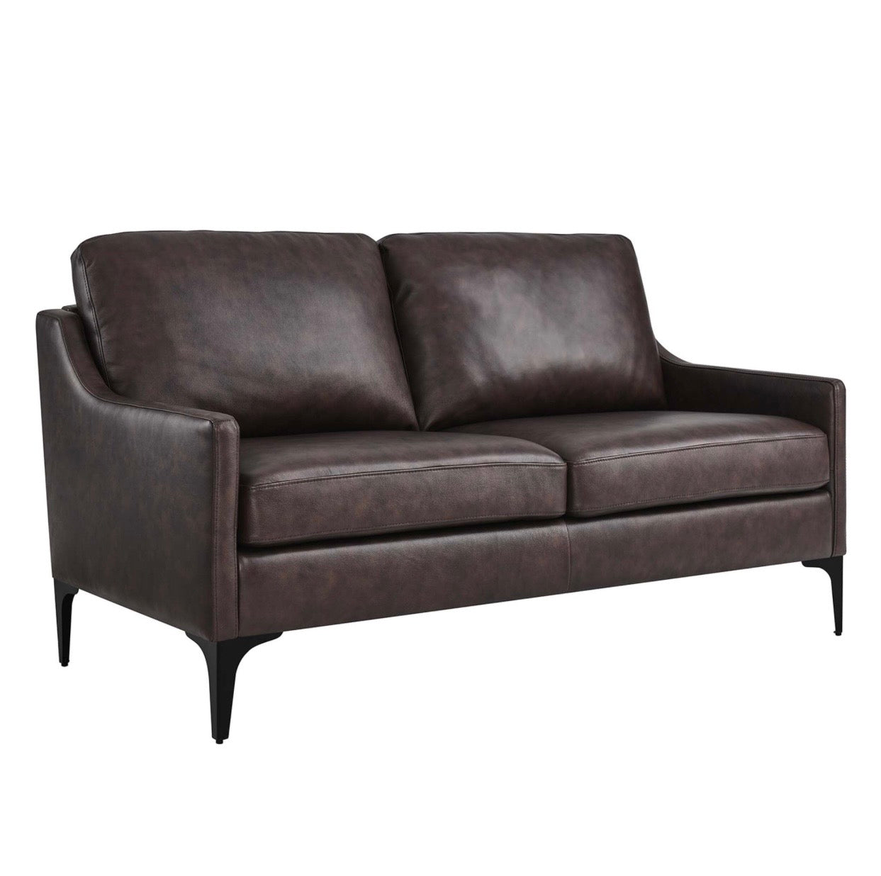 Corland Cafe Cuero Loveseat