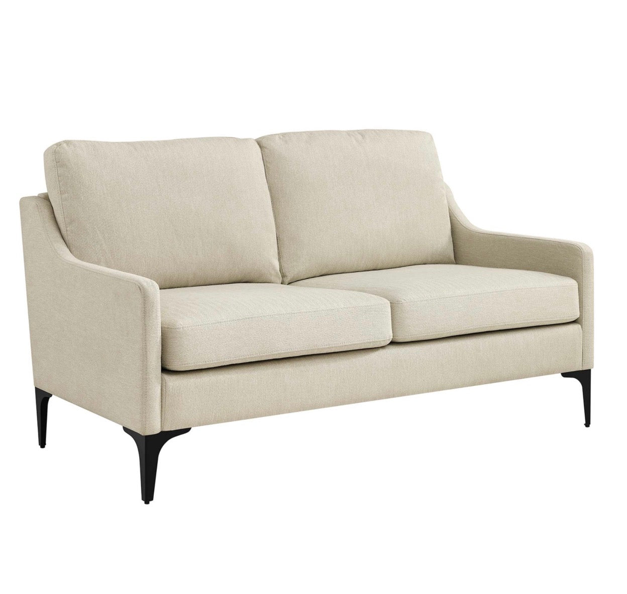 Corland Beige Loveseat