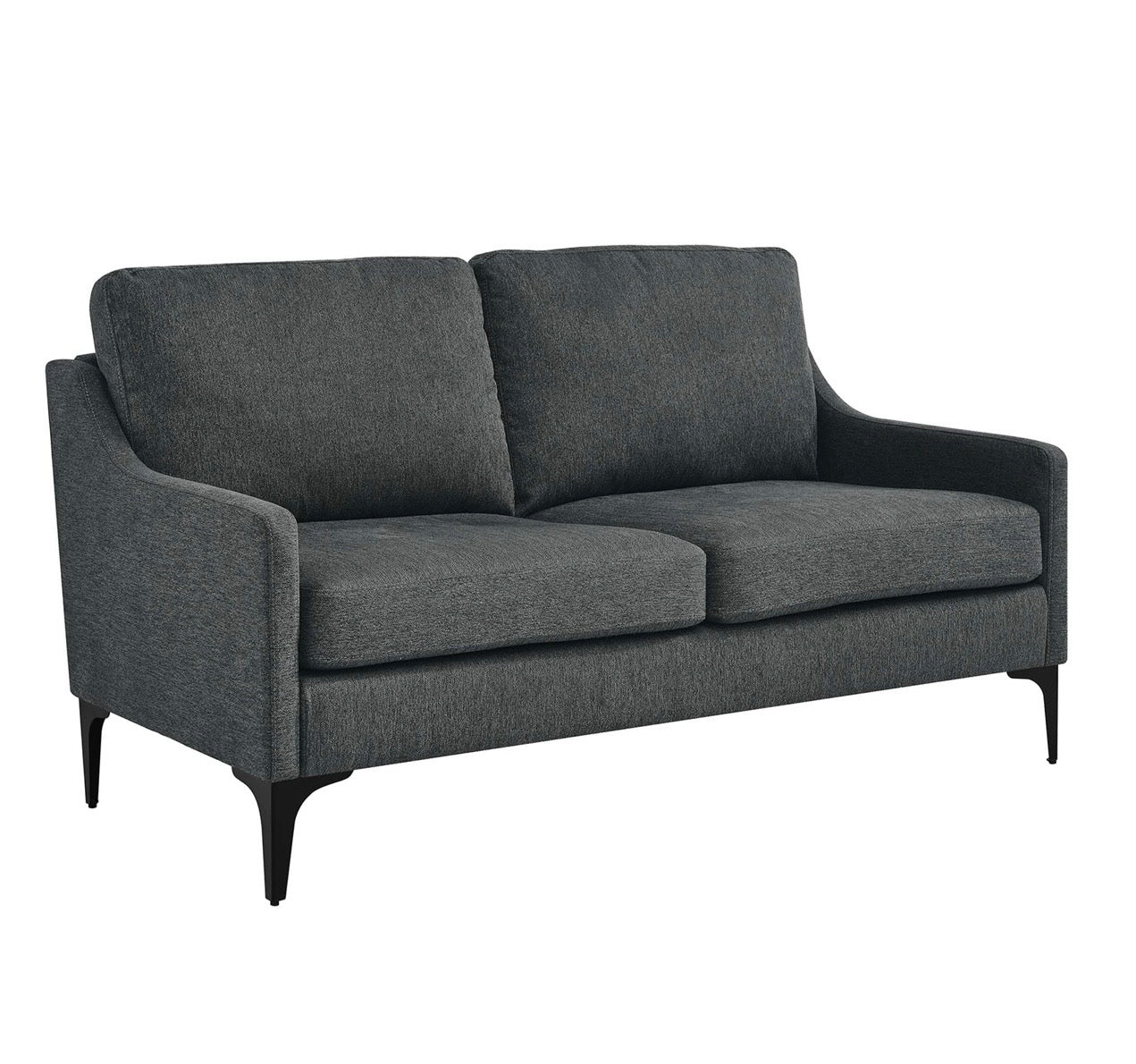 Corland Gris Oscuro Loveseat