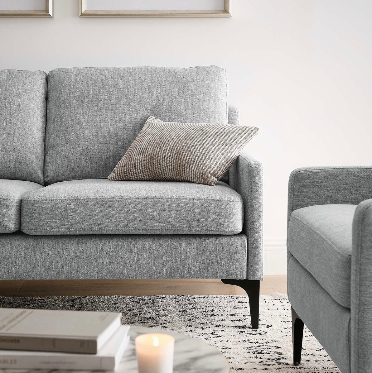 Corland Gris  Loveseat