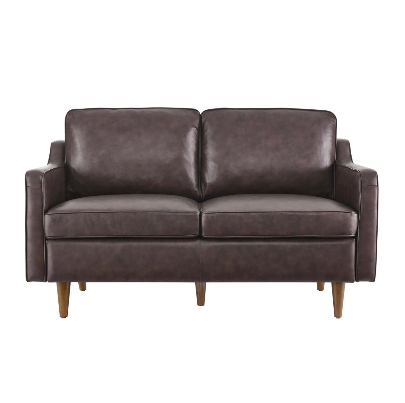 Impart Café Cuero Loveseat