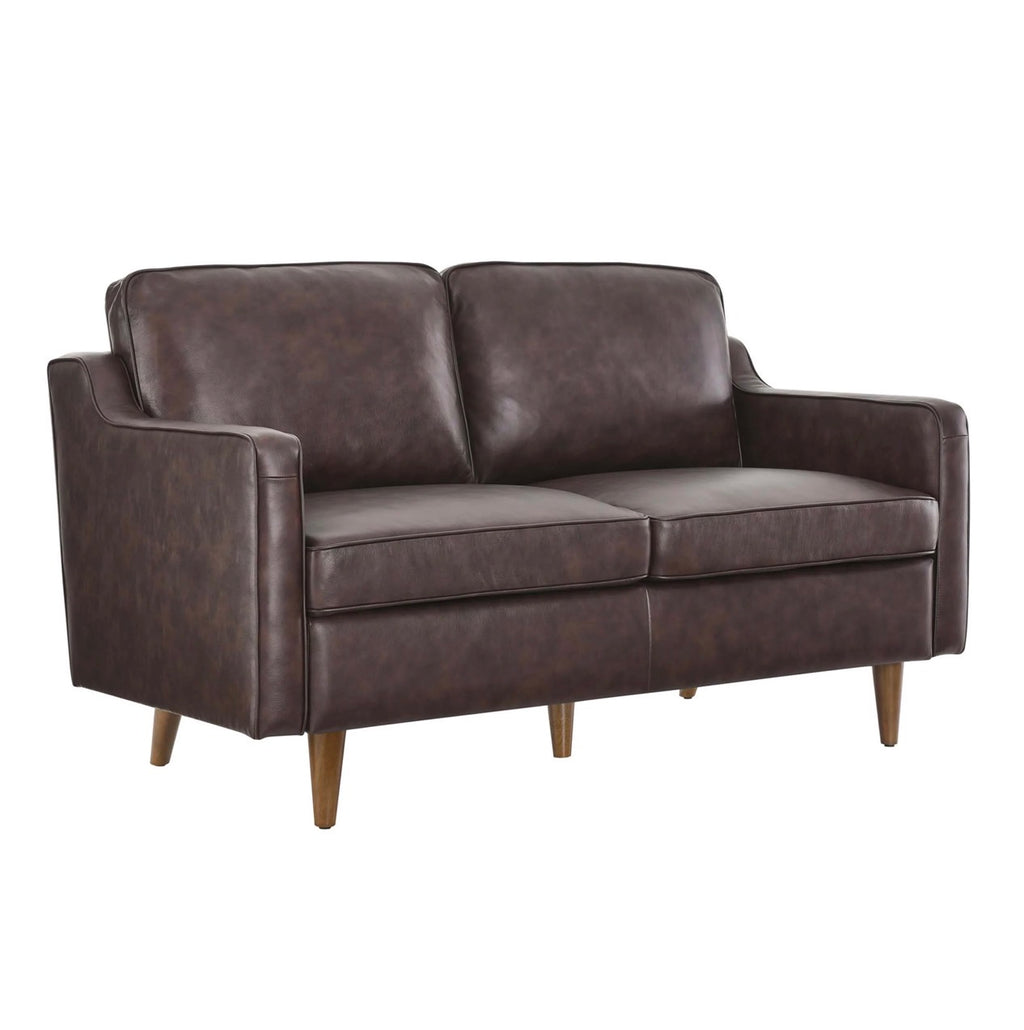 Impart Café Cuero Loveseat