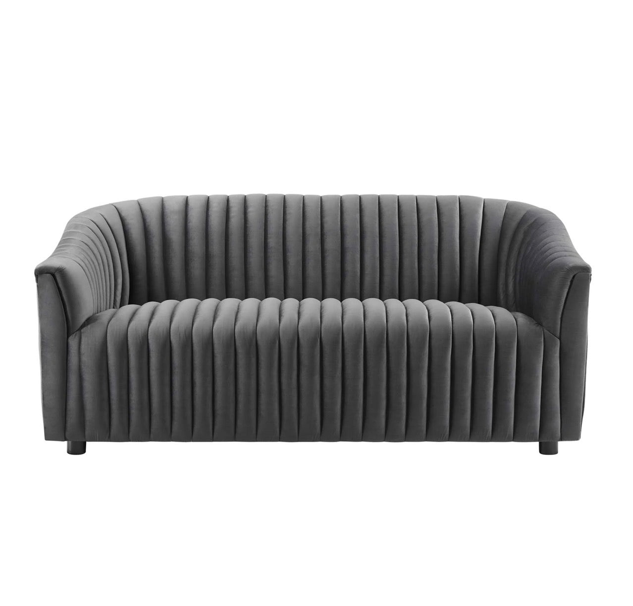 Announce Terciopelo Gris Loveseat