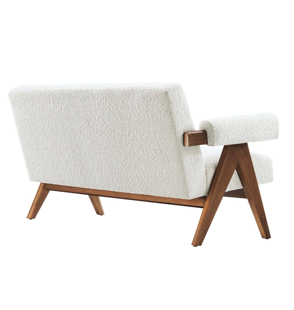 Lyra Boucle Crema Loveseat