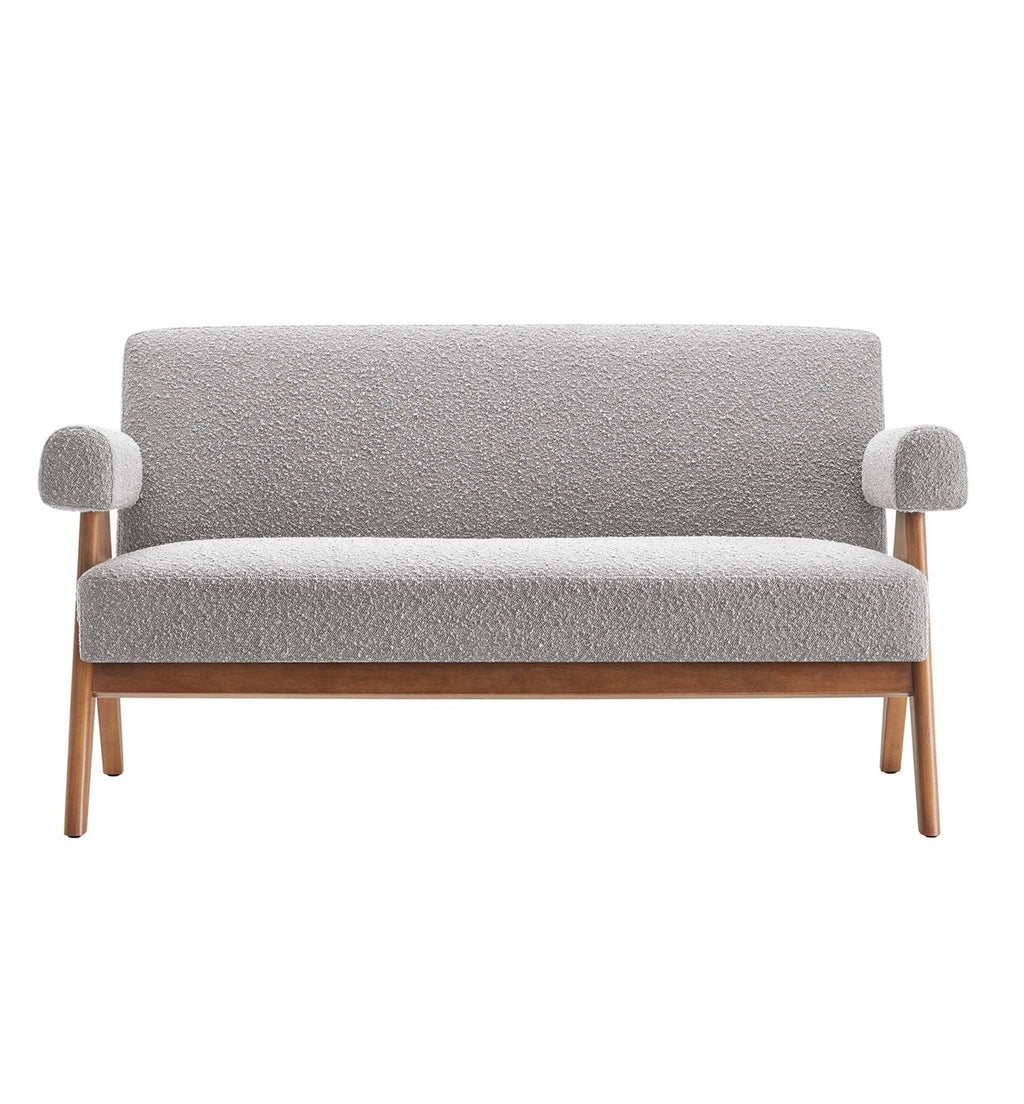 Lyra Boucle Gris Loveseat